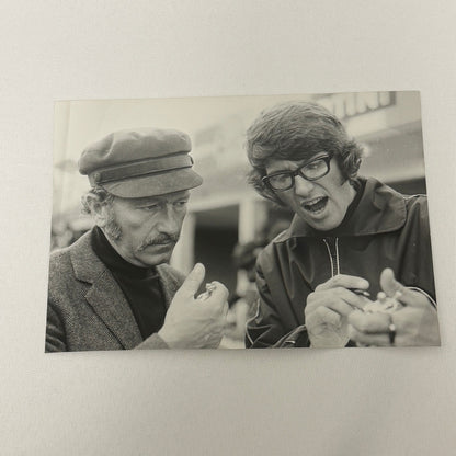 Vintage Racing Photo 1972 German Grand Prix Colin Chapman Peter Warr Motorsport