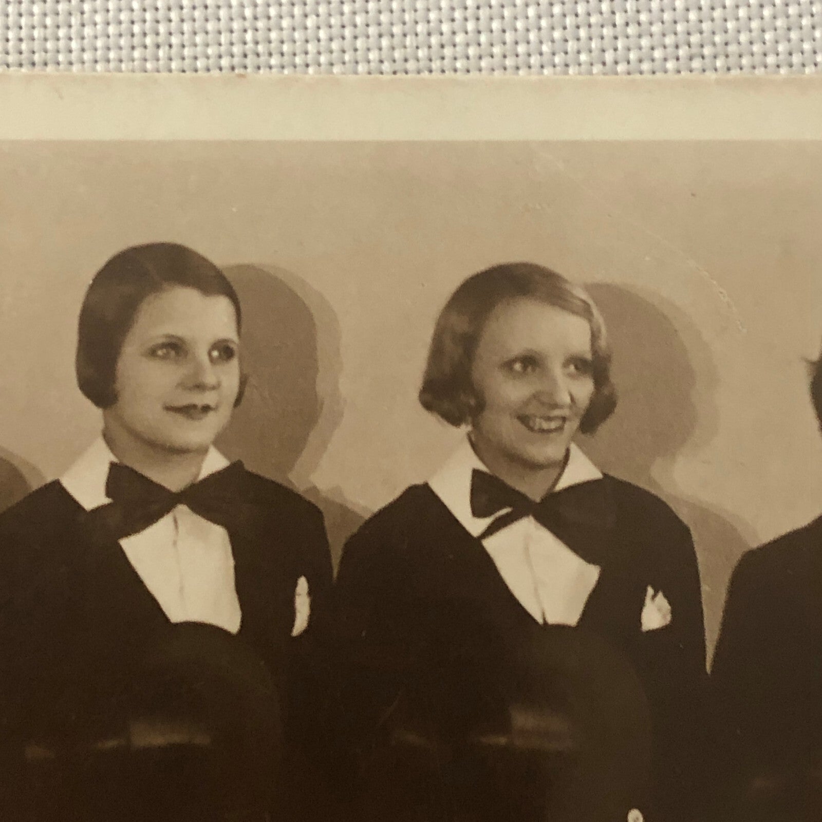 Vintage Dance Troupe Dancer Dancing Circus Real Photo Postcard Post Card RPPC