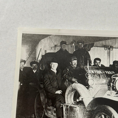 1908 New York To Paris Racing Photograph Race Photo Vintage Image Modern Print