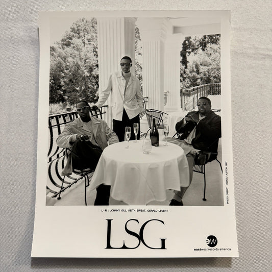 LSG Music Publicity Press Photo Photograph Band R&B 1997 Johnny Gill