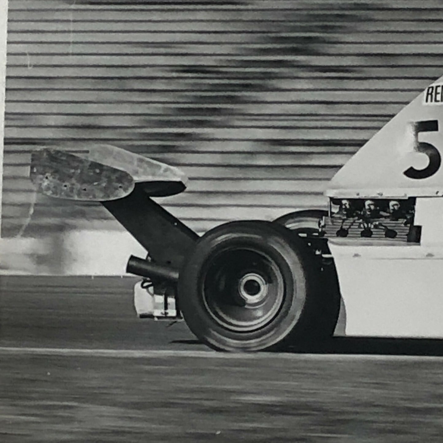 Vintage 1976 Formula 2 F2 Hockenheim Racing Photo Photograph Renault Jabouille