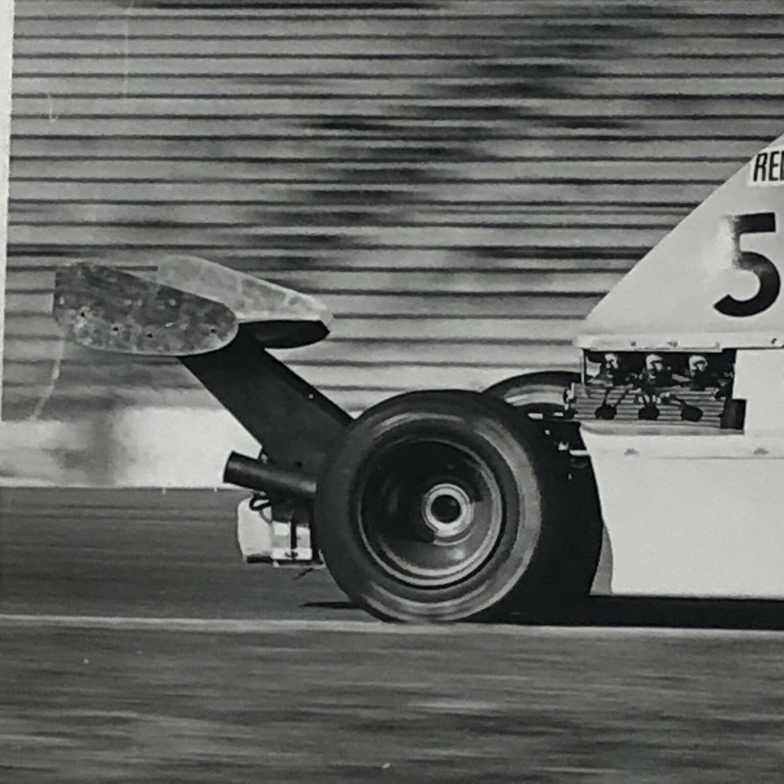 Vintage 1976 Formula 2 F2 Hockenheim Racing Photo Photograph Renault Jabouille