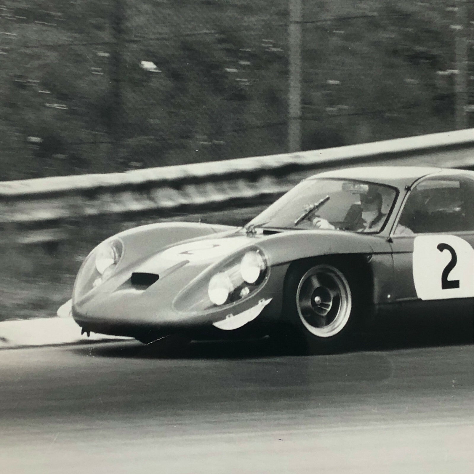 Vintage 1968 Renault Alpine 3000 V8 Racing Photo Photograph Mauro Bianchi Monza