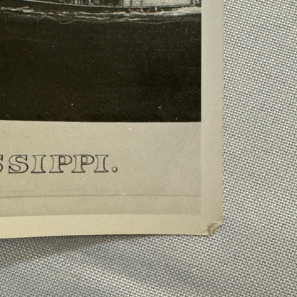 Vintage Photo Photograph Steamboat Boat Ship Mississippi Currier & Ives
