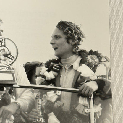 Vintage Racing Photo 1972 Niki Lauda Francois Cevert Ronnie Peterson F2 Thruxton