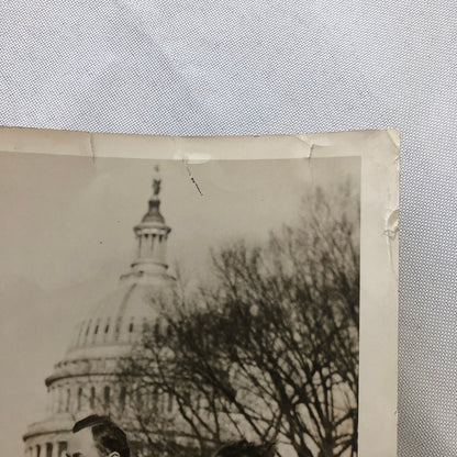 Press Photo Photograph Veterans Lobby Congress For Bonus Pay 1932 Washington