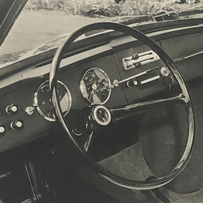 Vintage DAF Daffodil Car Interior Photo Photograph Print DAF 66