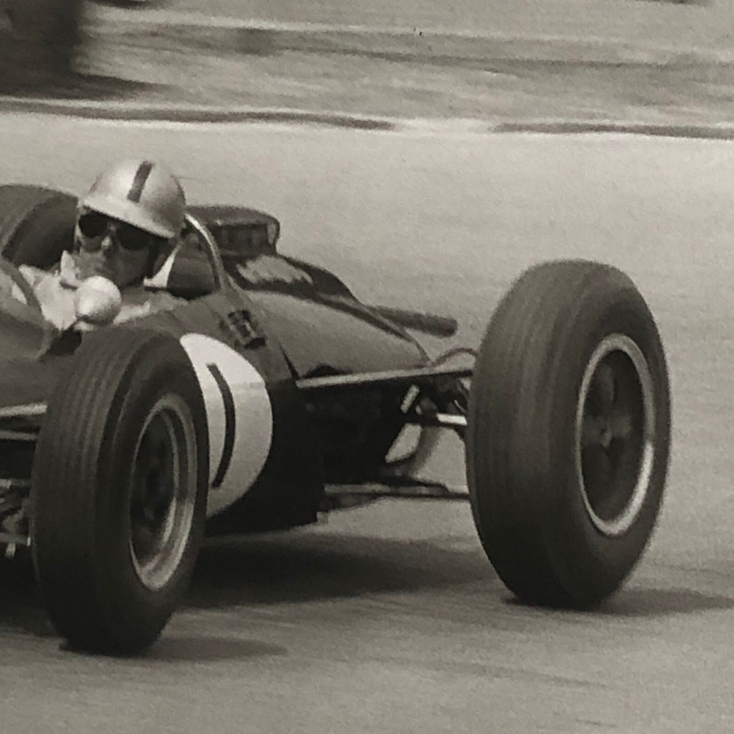Vintage Grand Prix Racing Car Photo Photograph Print Gunther Molter