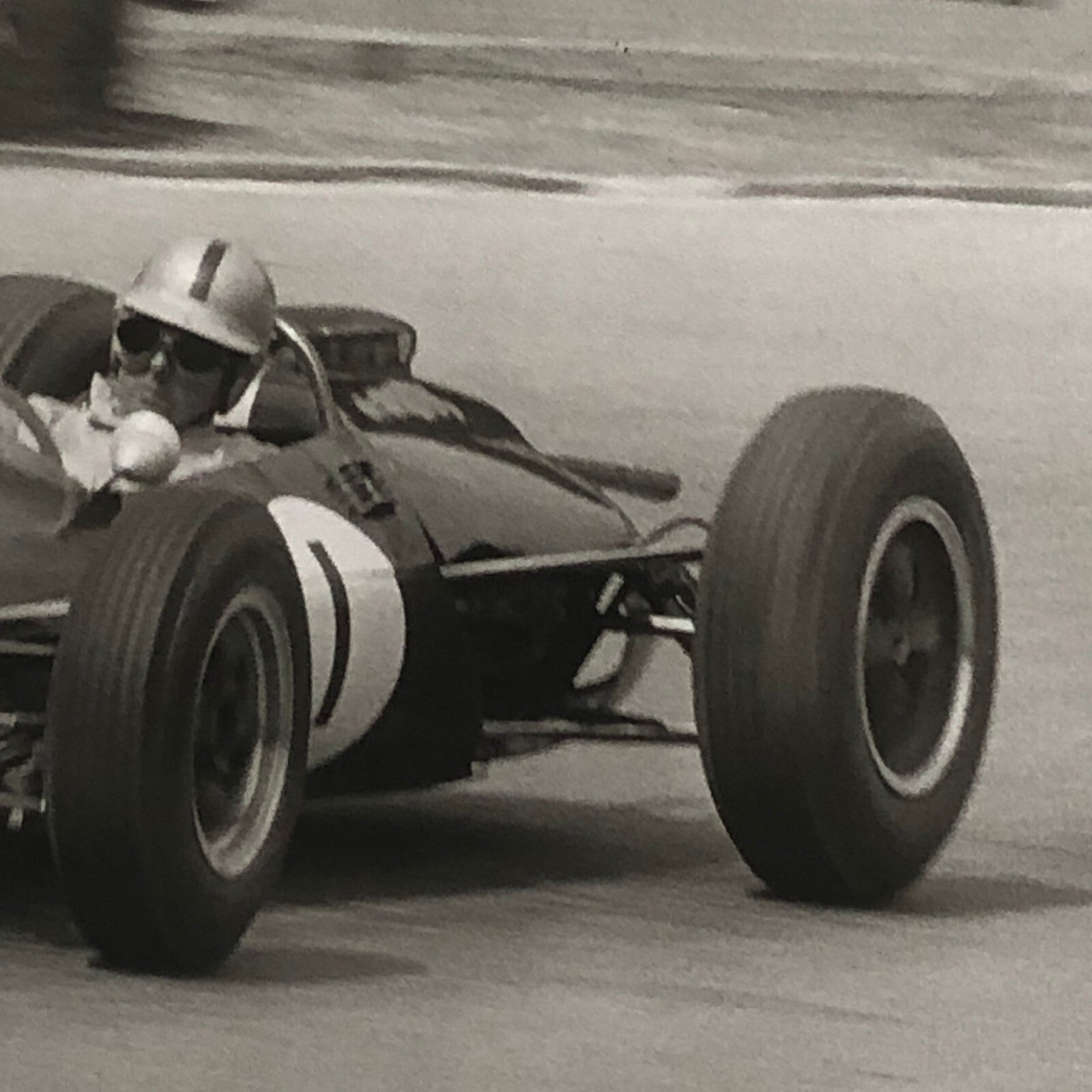 Vintage Grand Prix Racing Car Photo Photograph Print Gunther Molter