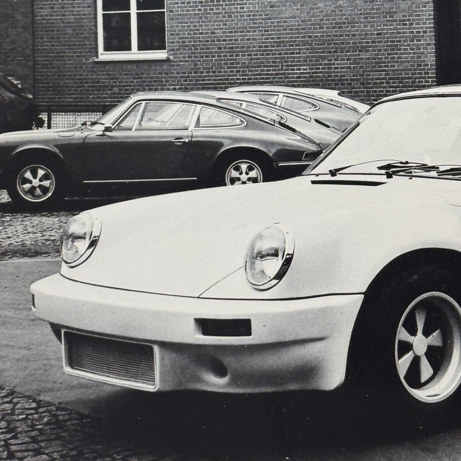 Vintage Porsche 911 Car Photo Photograph MODERN PRINT