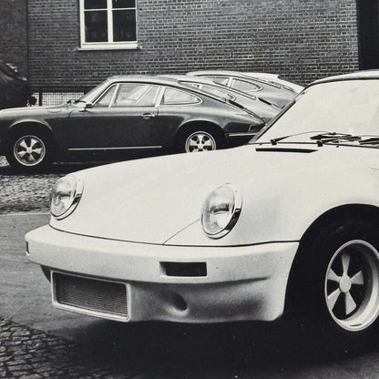 Vintage Porsche 911 Car Photo Photograph MODERN PRINT