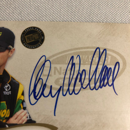 2011 Press Pass Fanfare Autograph Kenny Wallace Signed Signature Auto NASCAR