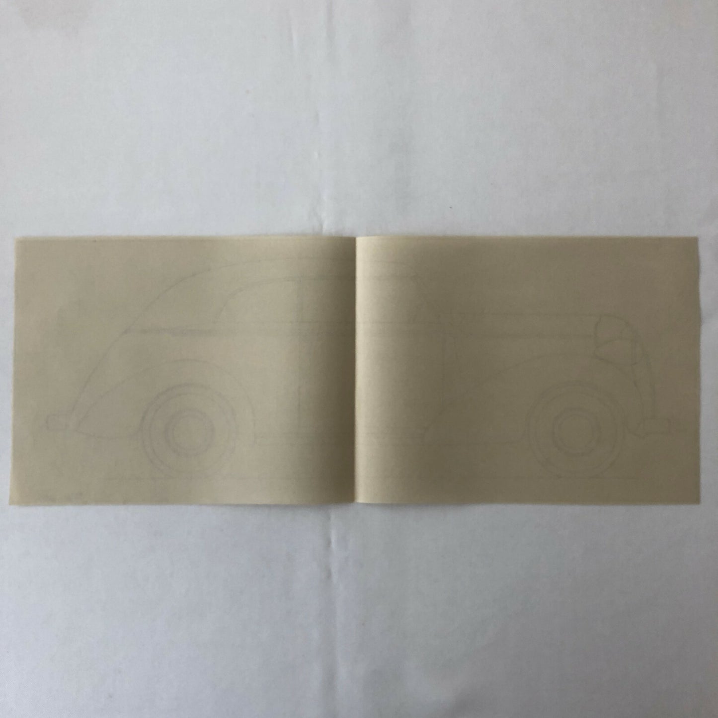 1936 Coachbuilder Car Design Blueprint Rendering Blue Print Coupe Body Style 