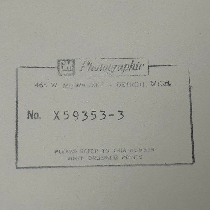 1906 Oldsmobile Car Photo Photograph Print Vintage Factory Plant Boxcar Train GM