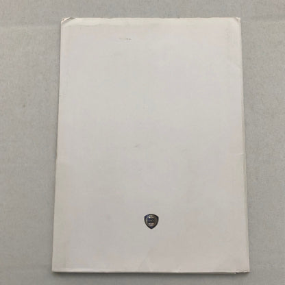 Lancia Lybra Car Sales Brochure Catalog GERMAN Text European Harrison Ford