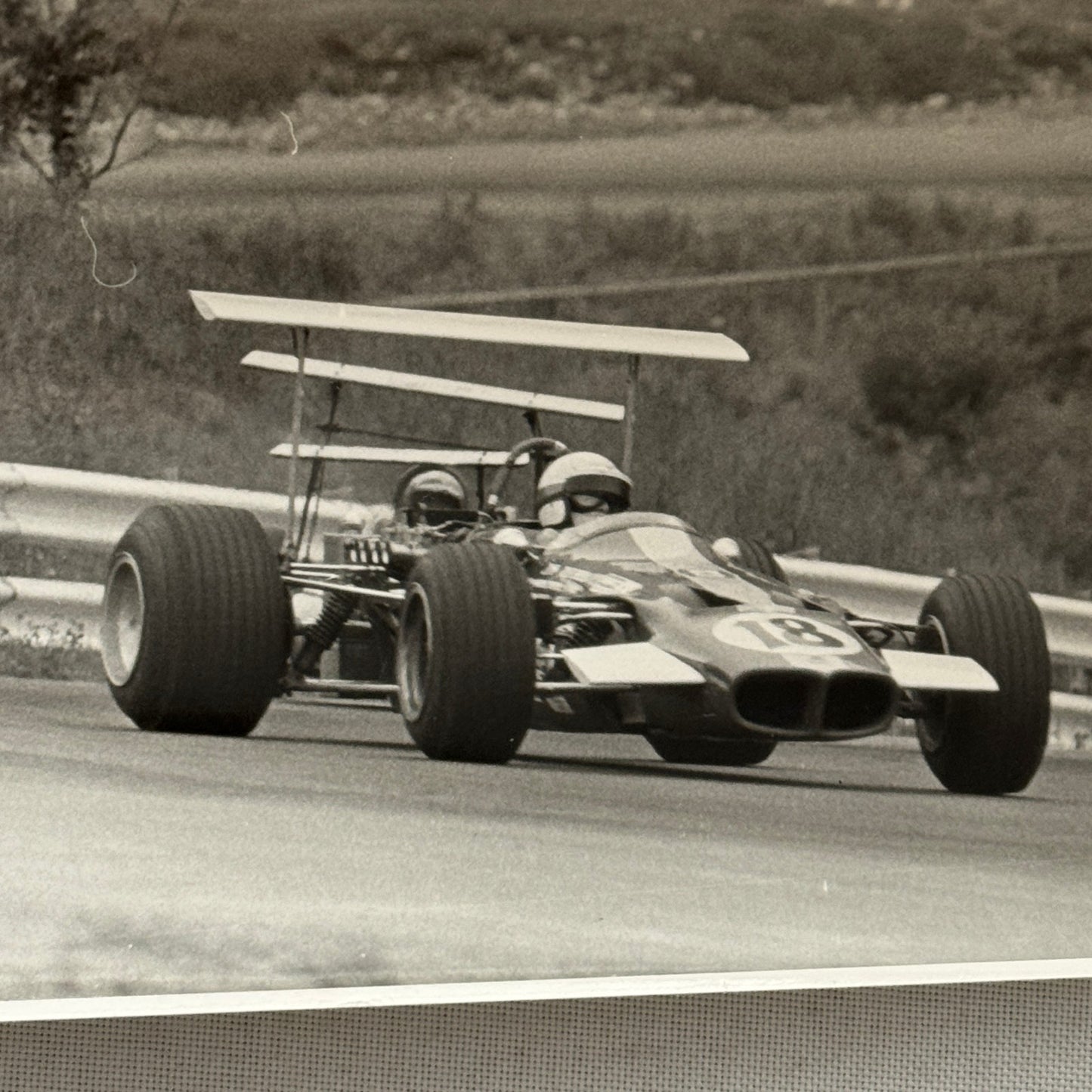 Vintage Car Racing Photo Circuit Mont Tremblant Quebec Photograph
