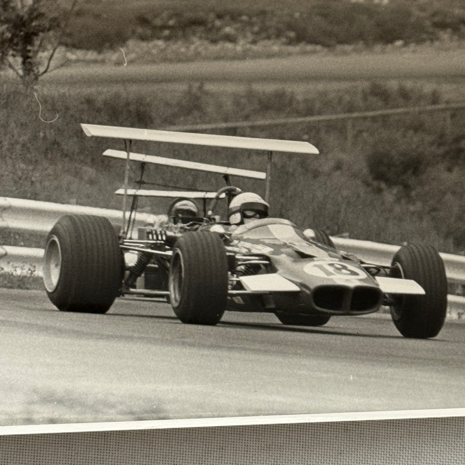 Vintage Car Racing Photo Circuit Mont Tremblant Quebec Photograph