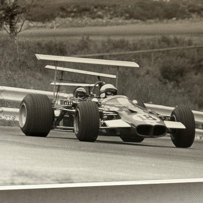 Vintage Car Racing Photo Circuit Mont Tremblant Quebec Photograph