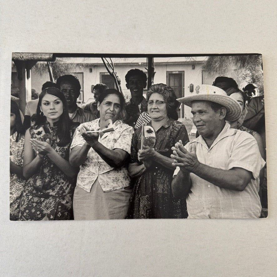 United Farmworkers Union Strike Labour Labor Canada Press Photo Photograph