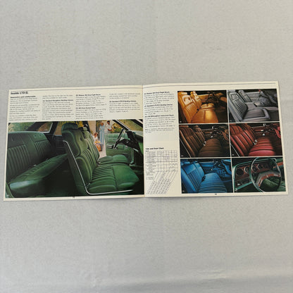 1977 Ford LTD II Car Sales Brochure Catalog Hardtop Sedan Station Wagon