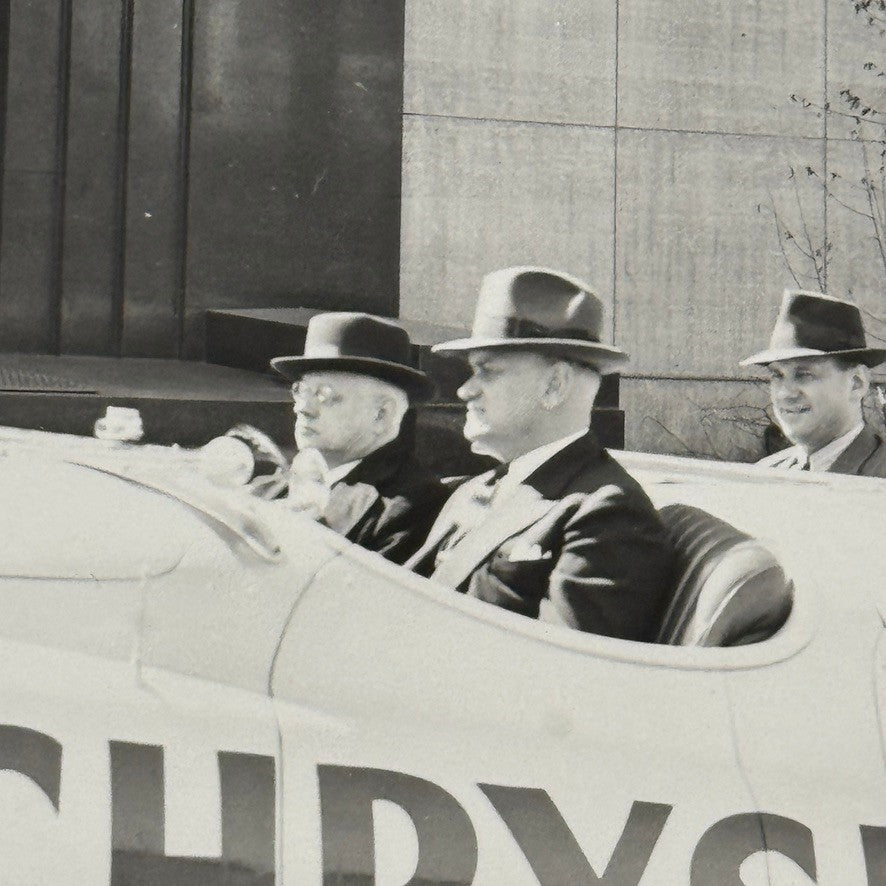 1941 Chrylser Pace Car Photo Photograph Vintage Image Modern Print