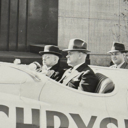 1941 Chrylser Pace Car Photo Photograph Vintage Image Modern Print