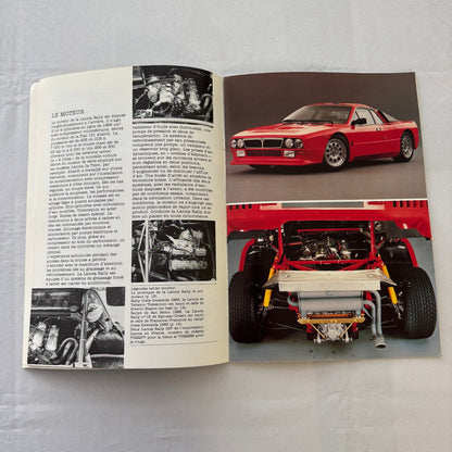 Lancia Rally 037 Rallye Racing Book Dossier Auto Motorsport FRENCH Text