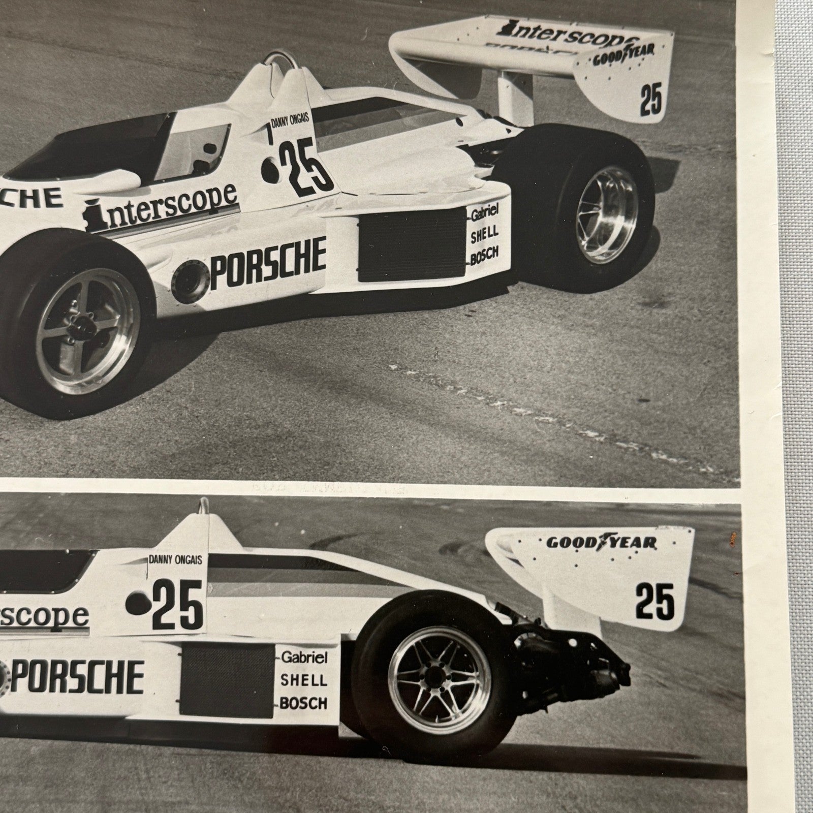 Porsche Interscope Indy Racing Car Factory Press Photo Photograph 1979