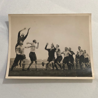 Press Photo Photograph Rugby Match Police Officers vs Medical Students London