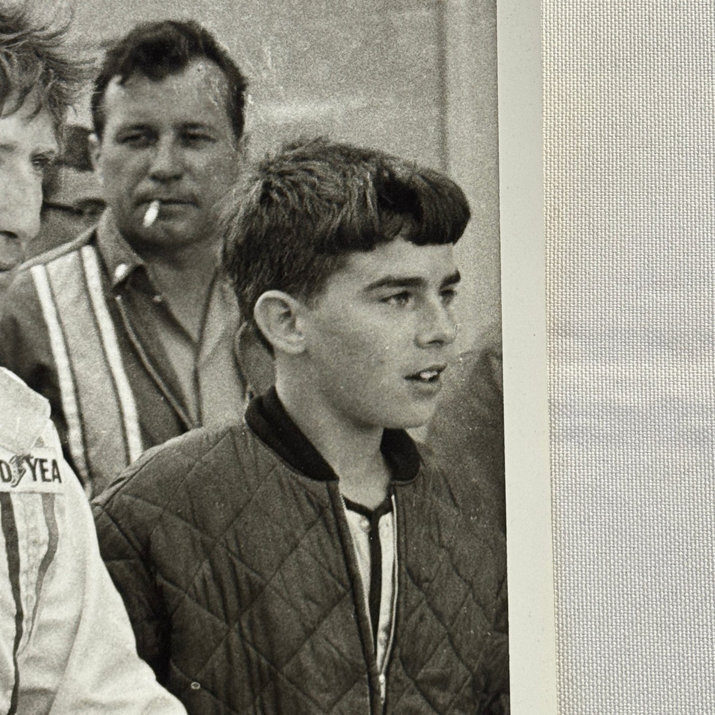 Vintage Racing Photo 1968 Jochen Rindt Racing Driver Motorsport Gulf Racing