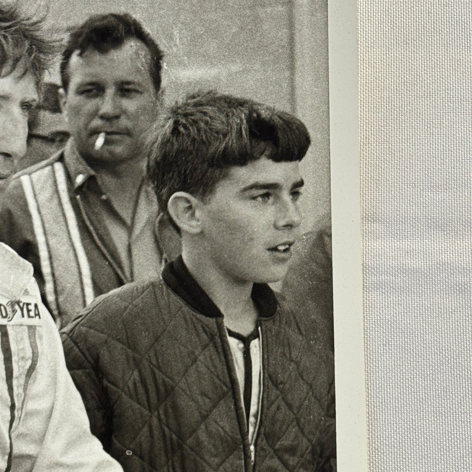 Vintage Racing Photo 1968 Jochen Rindt Racing Driver Motorsport Gulf Racing