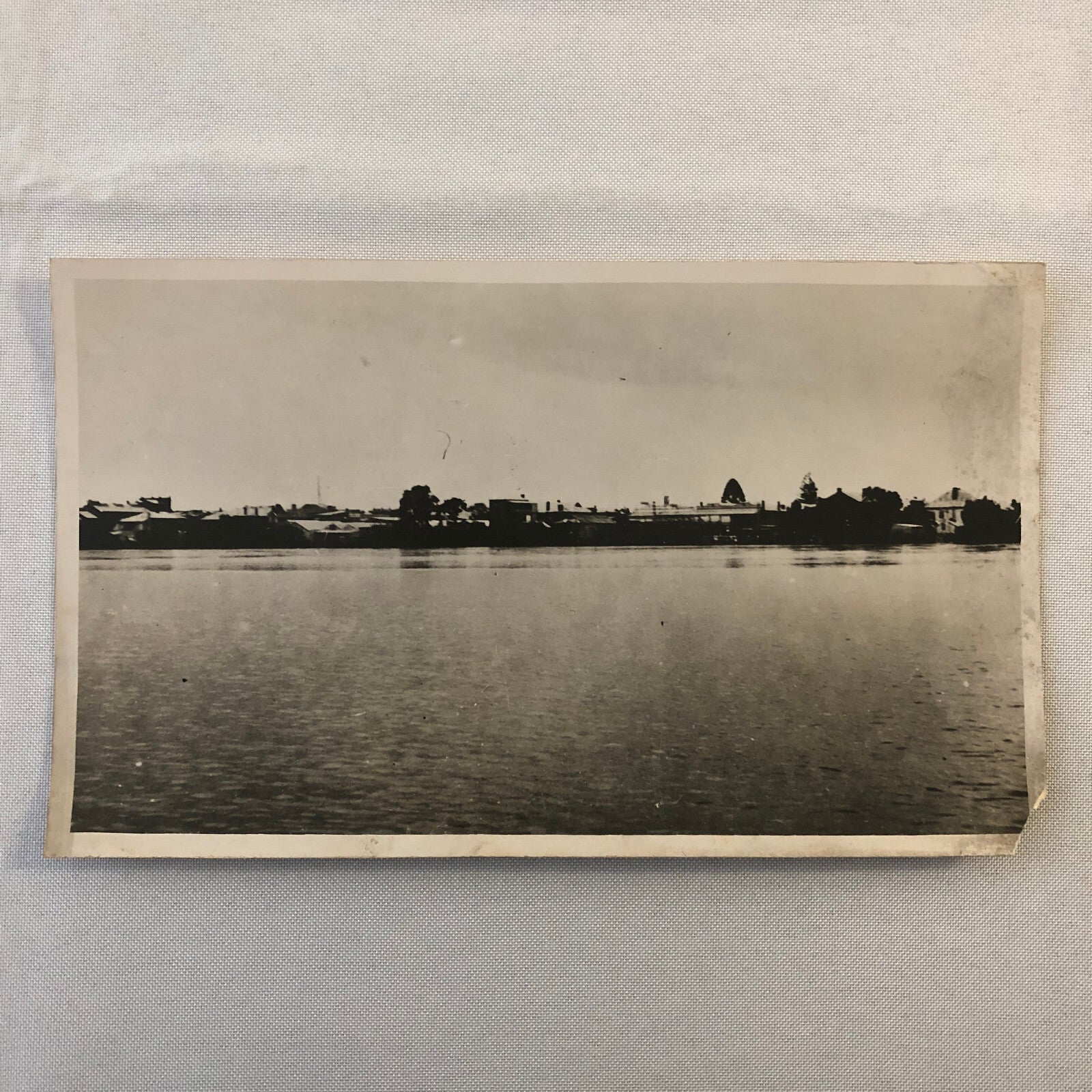 Press Photo Photograph Australia Flood Wagga New South Wales NSW 1934 Disaster