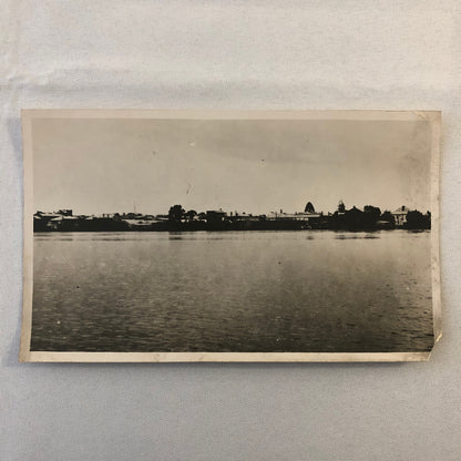 Press Photo Photograph Australia Flood Wagga New South Wales NSW 1934 Disaster
