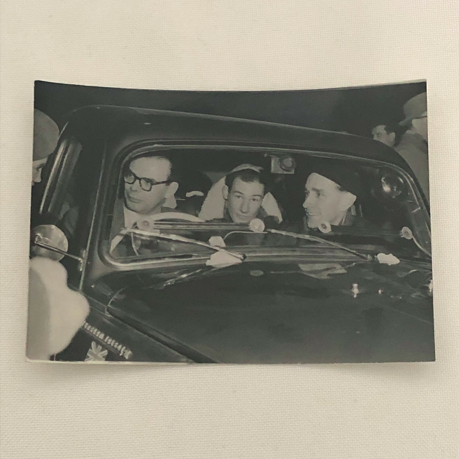 Vintage Racing Photo Photograph 1952 Rallye Monte Carlo Rally Stirling Moss +