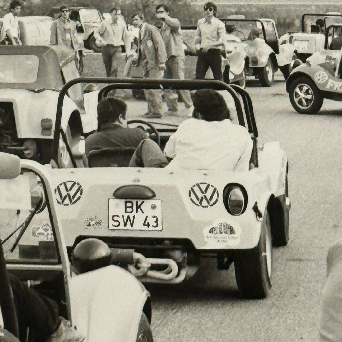 Vintage Volkswagen Dune Buggy Photo Photograph Print VW