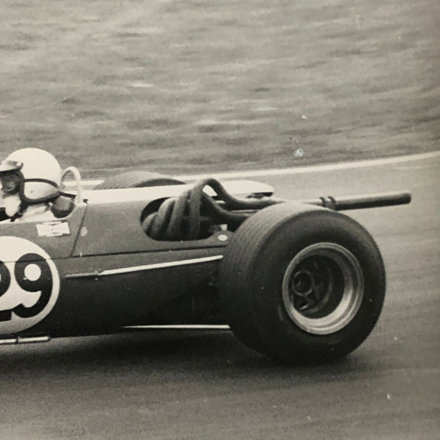 Vintage Grand Prix Racing Car Photo Photograph Print 