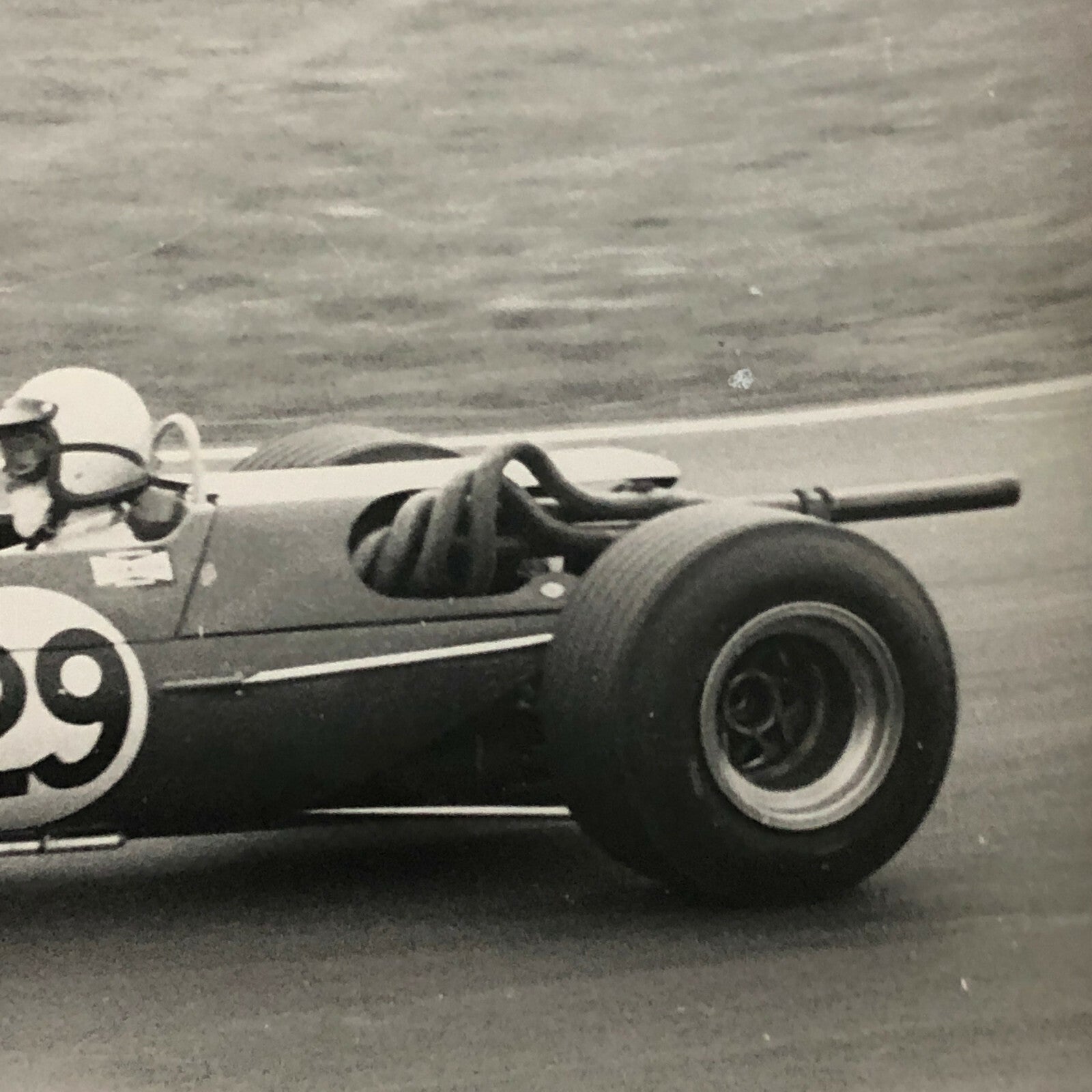 Vintage Grand Prix Racing Car Photo Photograph Print 