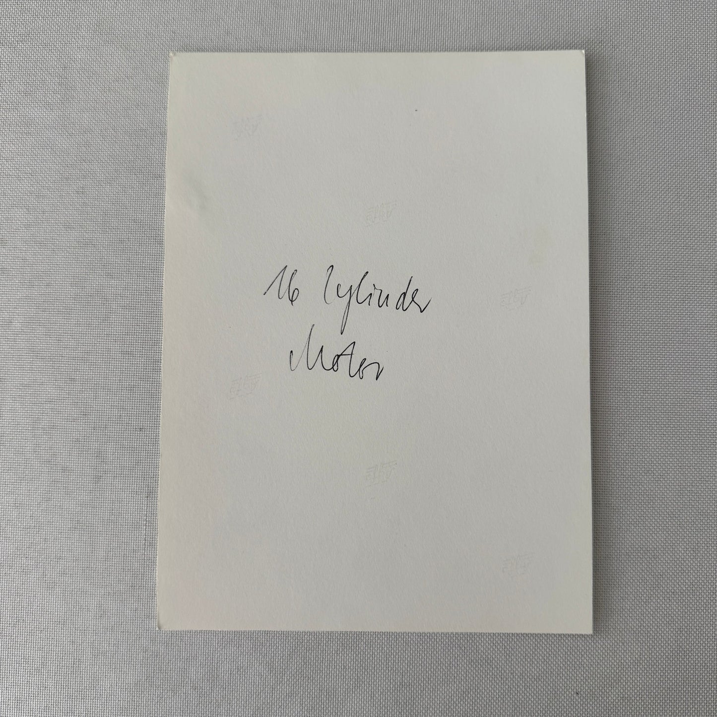 Porsche Racing Car Engine Photo Photograph Print Unidentified