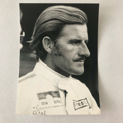 Vintage Graham Hill Racing Driver Portrait Photo Photograph 1969 Monza 
