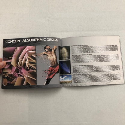 Alfa Romeo Pandion Bertone Concept Car Prototype Sales Brochure Catalog