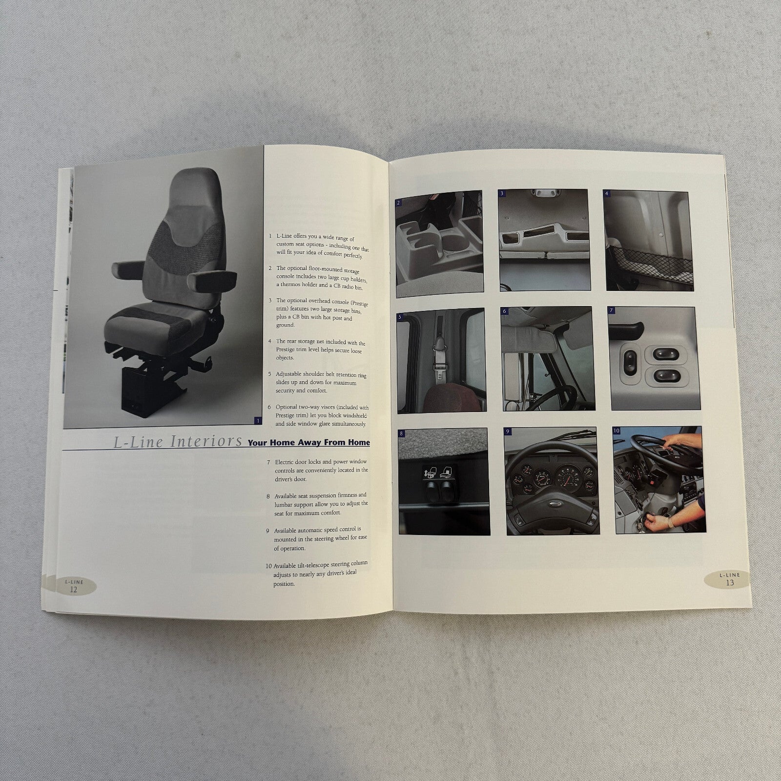 Sterling Truck L-Line L Line Sales Brochure Catalog Advertising