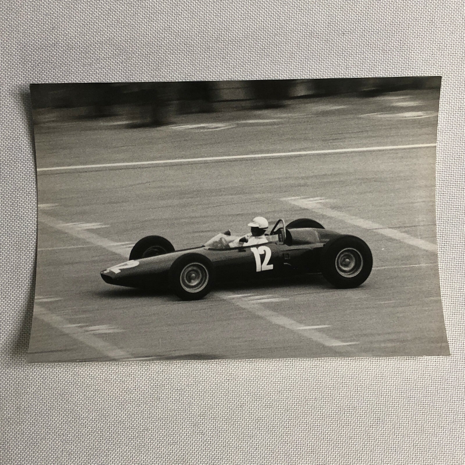 Vintage Racing Car Photo Photograph Print Grand Prix
