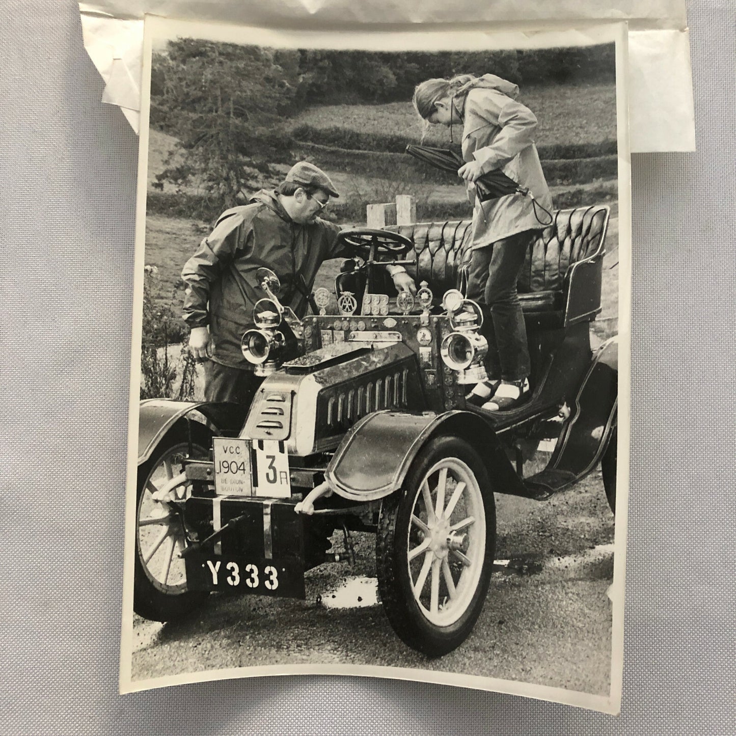 1904 De Dion Bouton Car at Veteran Car Rally Rallye 1982 Photo Photograph Print 