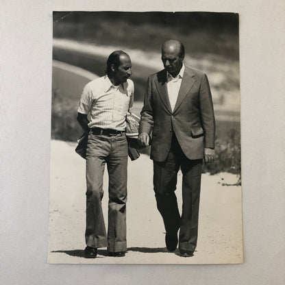 Juan Manuel Fangio Racing Driver DPPI Press Photo Photograph 1975 Dijon 
