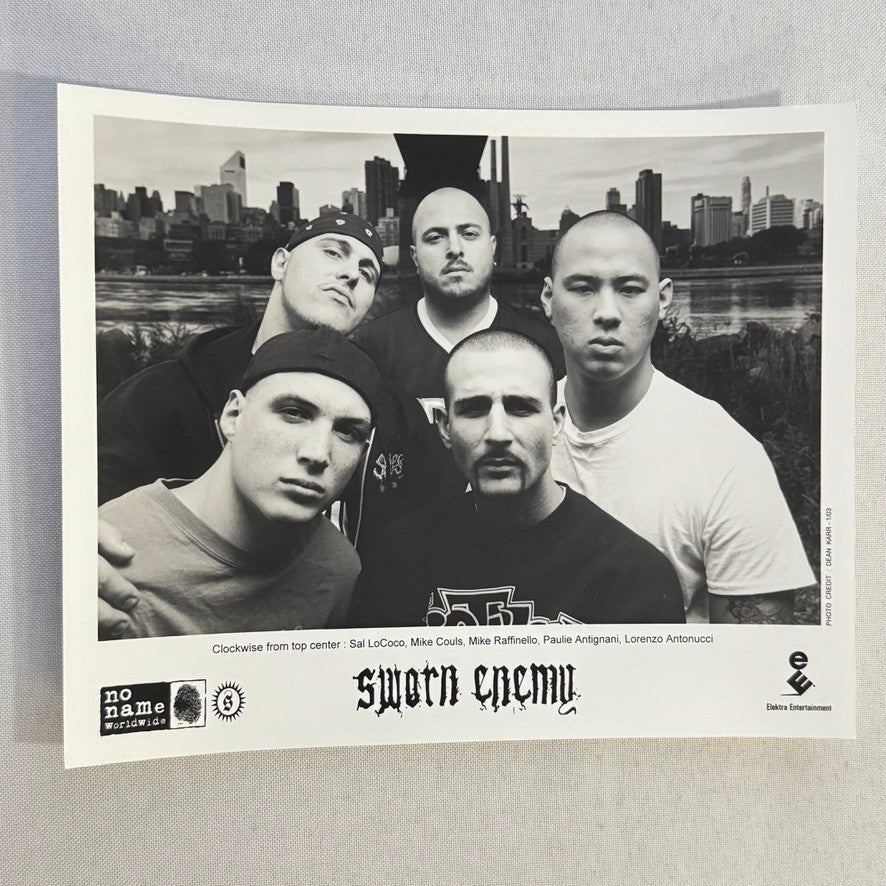 Sworn Enemy Publicity Press Photo Photograph Punk Sal LoCoco Mike Couls