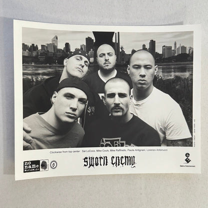 Sworn Enemy Publicity Press Photo Photograph Punk Sal LoCoco Mike Couls