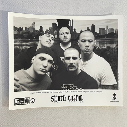 Sworn Enemy Publicity Press Photo Photograph Punk Sal LoCoco Mike Couls