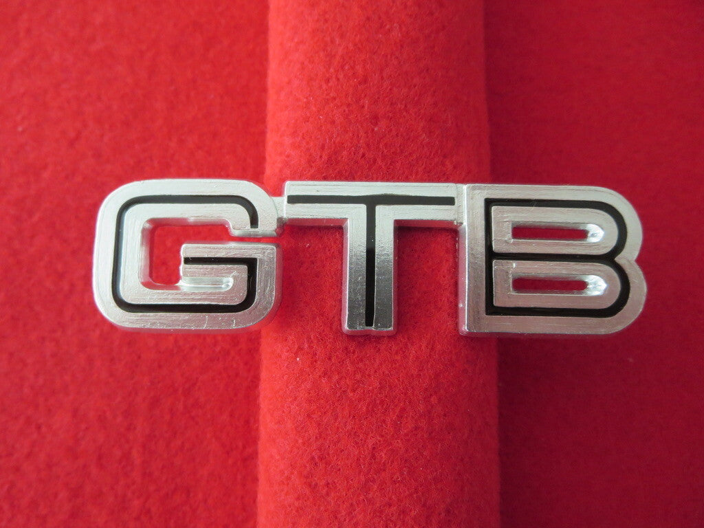 Ferrari GTB Badge Emblem Script Logo - Authentic Factory Original 308