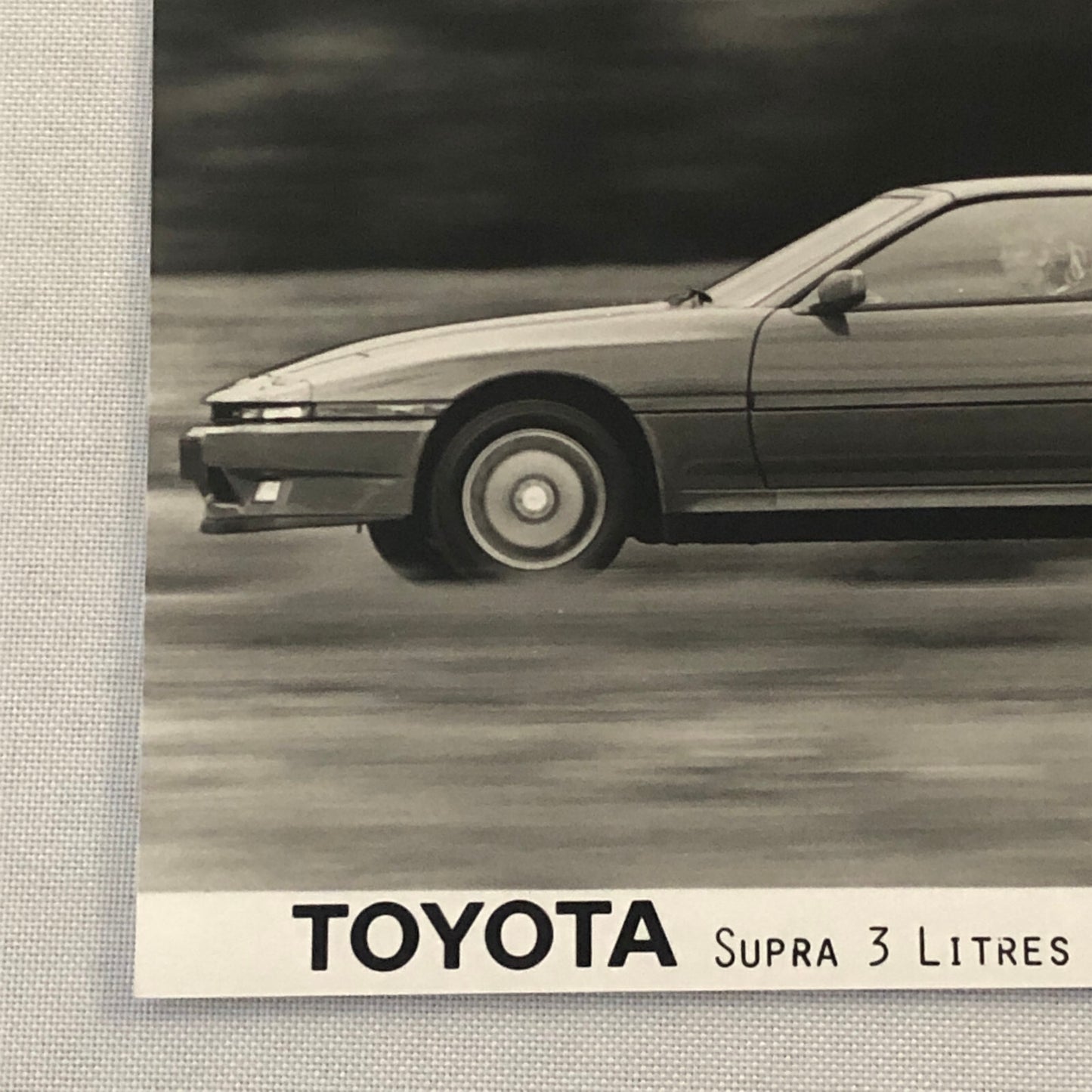 Toyota Supra Car Factory Press Photo Photograph Print