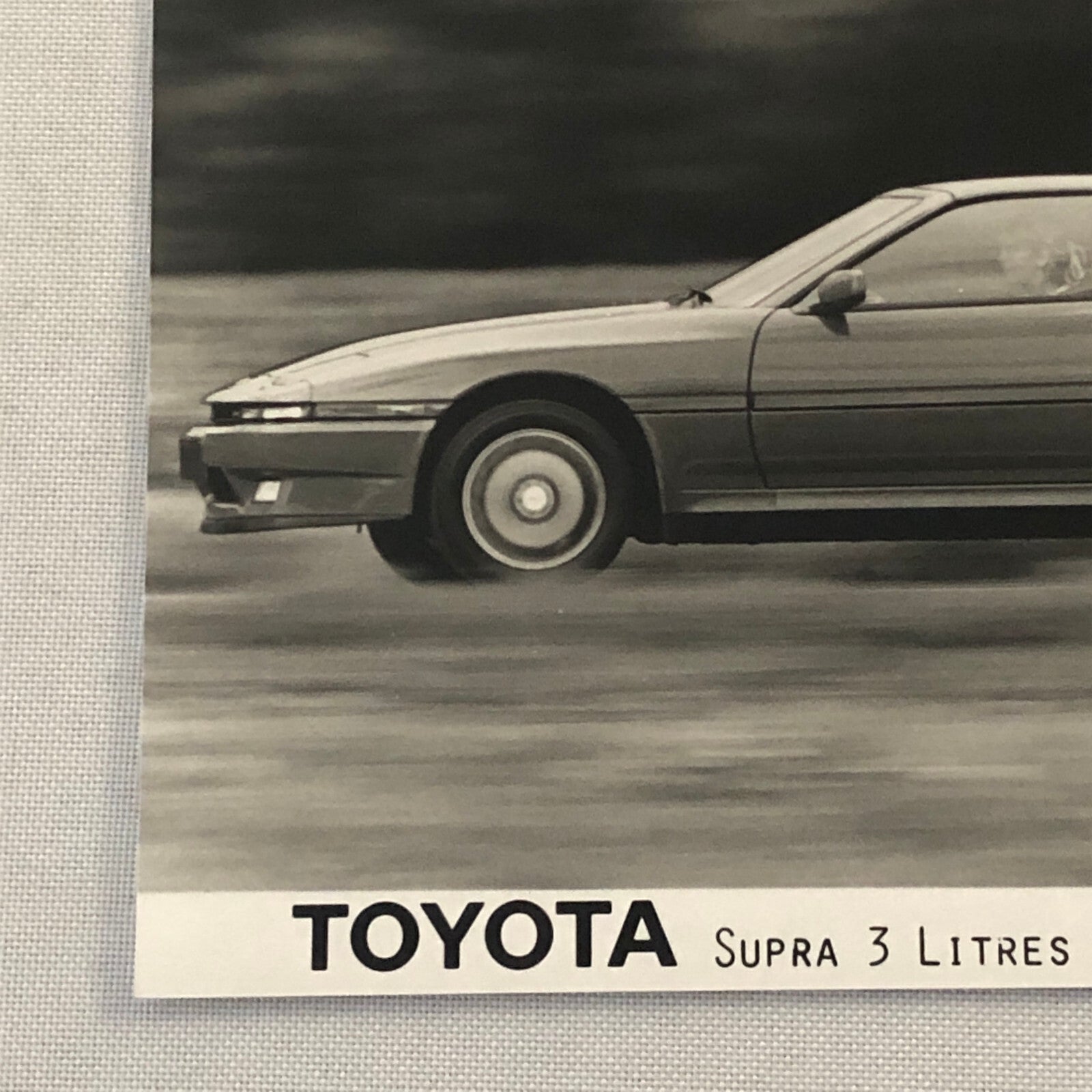 Toyota Supra Car Factory Press Photo Photograph Print